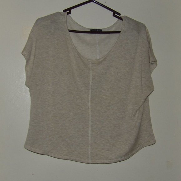 Stitchfix Papermoon Cream Toned Supersoft Crop Top Sz ? - Picture 1 of 6